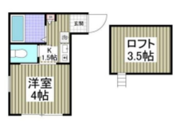 リュミエ妙蓮寺の物件間取画像